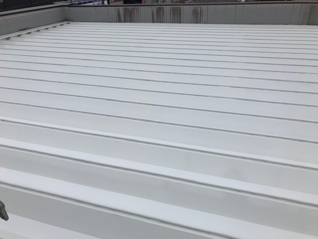 屋根塗装施工例1